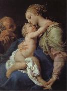 Pompeo Batoni Holy Family oil